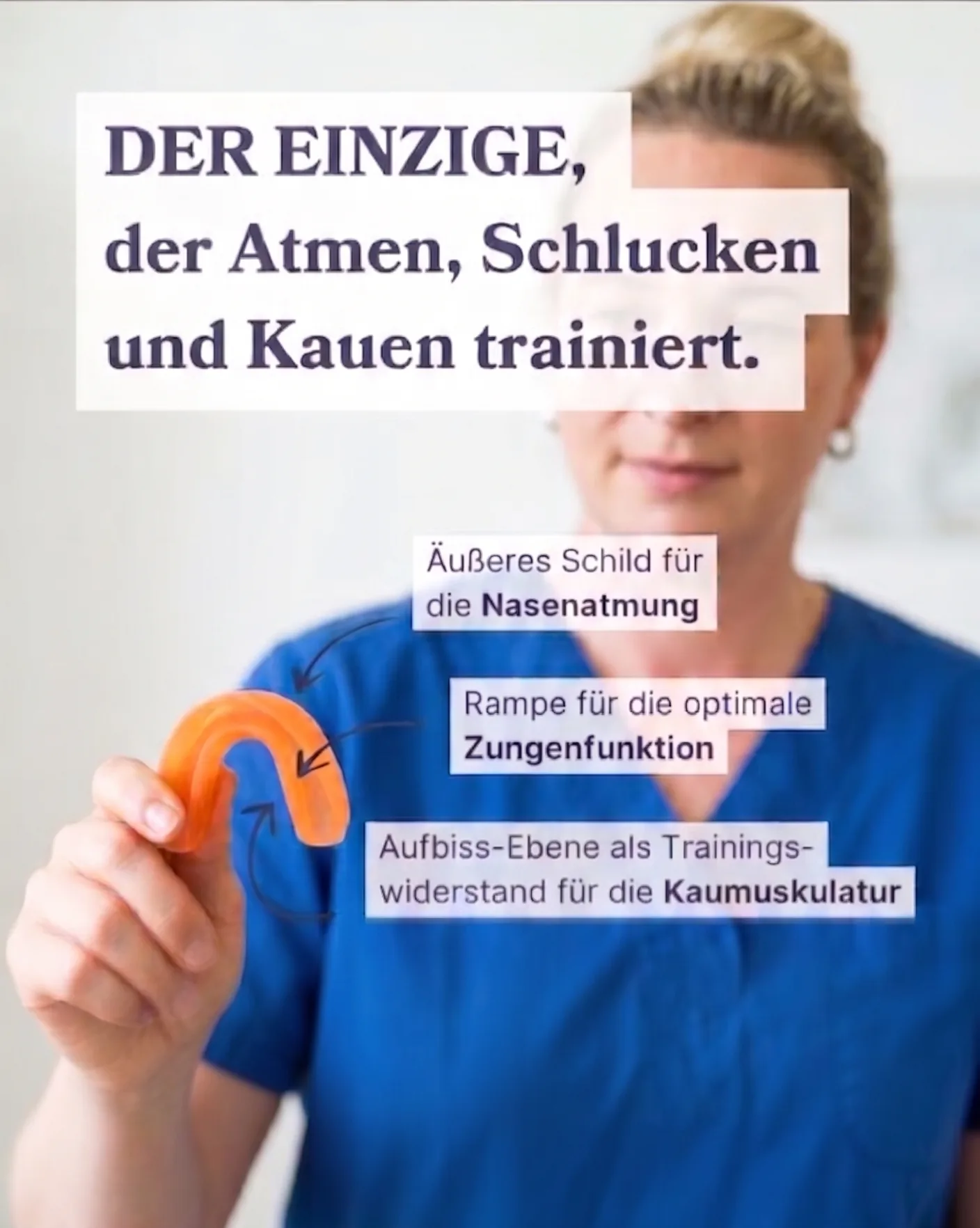 Dr. Julia Sander erklärt die Dentosophie-Methode mit Balancer