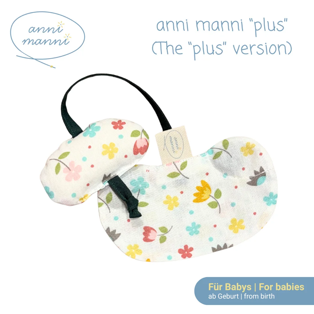 anni manni plus Knotenbändchen für Babys – Beruhigungsbändchen aus Baumwolle